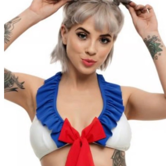 Hot Topic Other - Hot topic size small medium bikini swim top